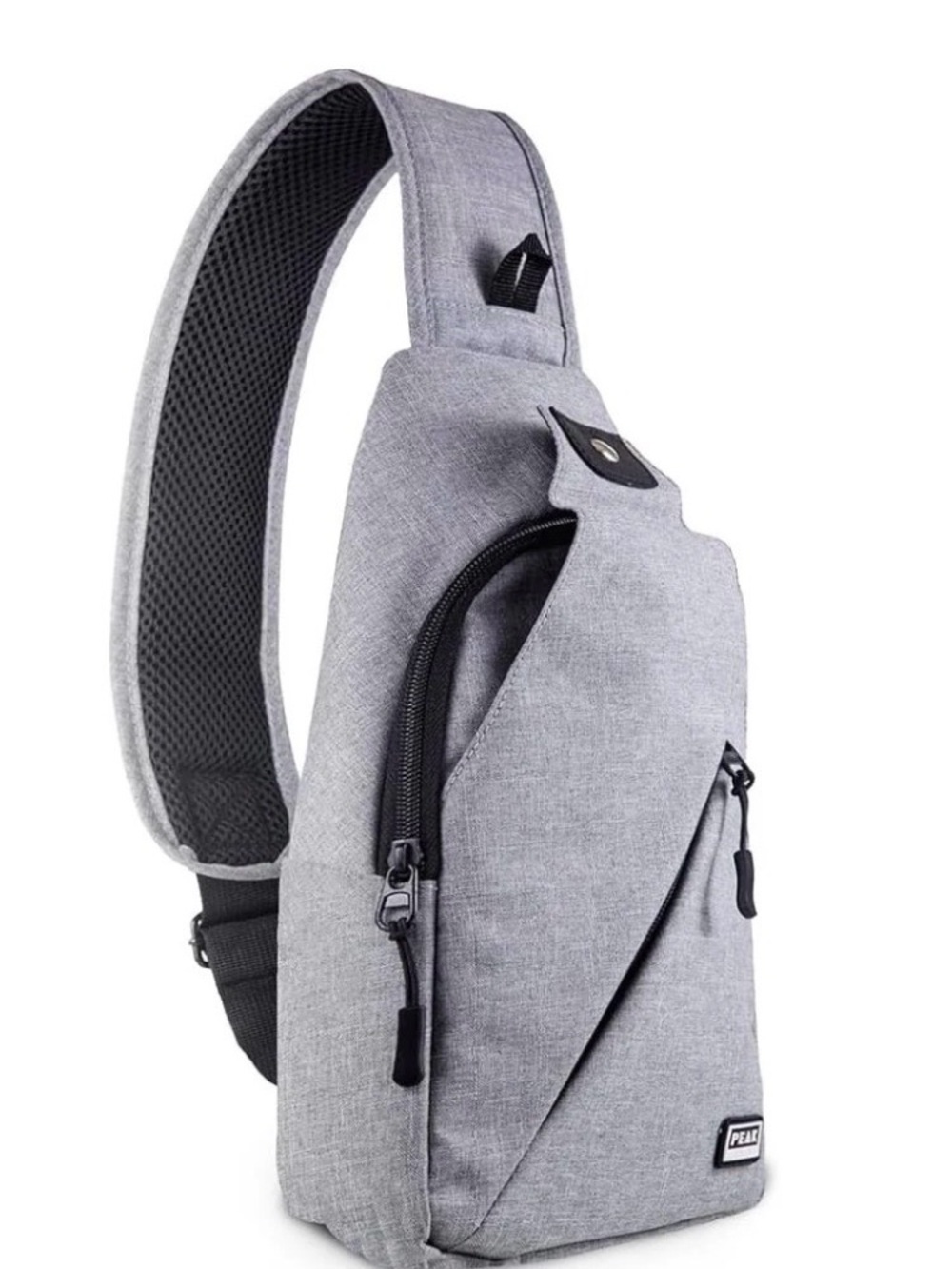 Peak Gear Grey Sling Crossbody Bag
